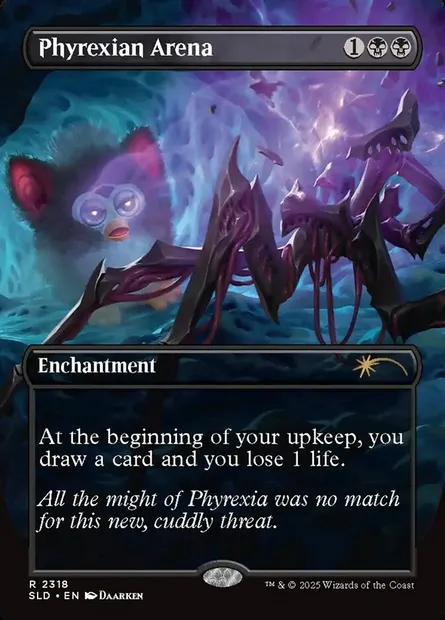 Phyrexian Arena, Magic card SLD 2318 — Secret Lair Drop set