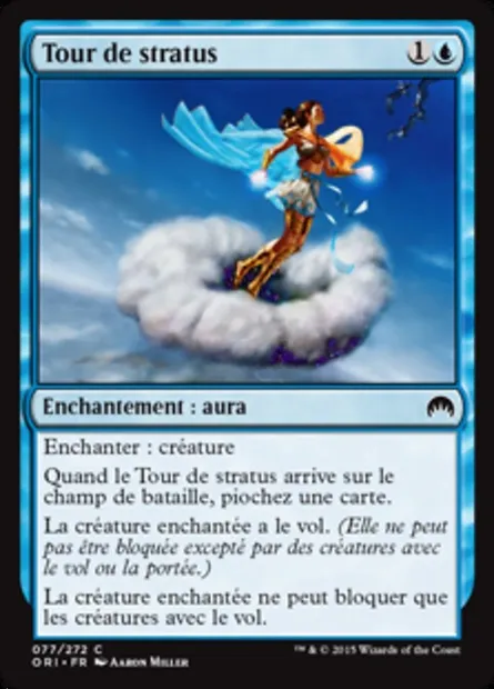 Tour de stratus, carte Magic ORI 77 — extension Magic Origines