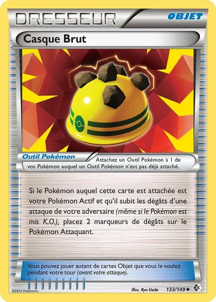 Casque Brut, carte Pokémon BCR 133 — extension Frontières Franchies