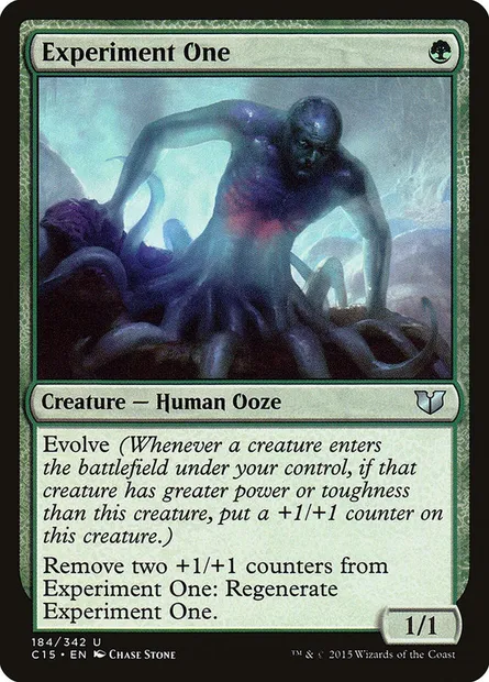 Experiment One, Magic card C15 184 — Commander 2015 set