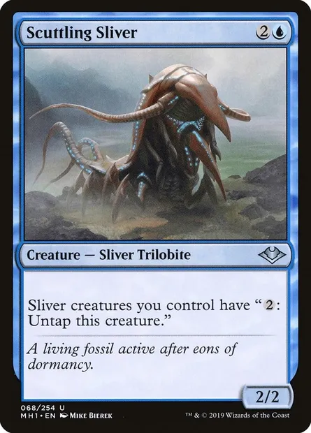 Scuttling Sliver, Magic card MH1 68 — Modern Horizons set