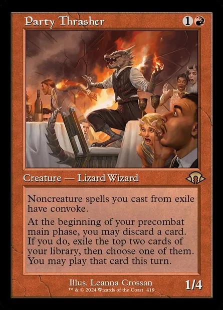 Party Thrasher, Magic card MH3 419 — Modern Horizons 3 set