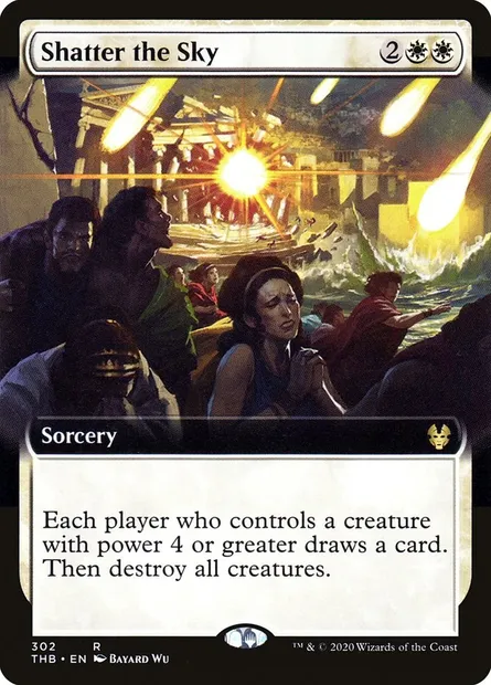 Shatter the Sky, Magic card THB 302 — Theros Beyond Death set
