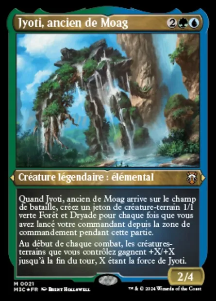 Jyoti, ancien de Moag, carte Magic M3C 21 — extension Modern Horizons 3 Commander