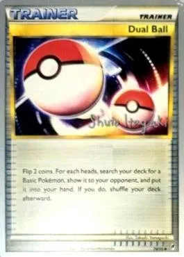 Dual Ball, Pokémon card WCD12 078-3 — World Championship Decks 2012 set