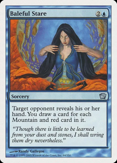 Baleful Stare, Magic card 9ED 64 — Ninth Edition set