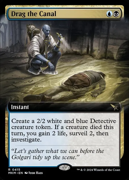 Drag the Canal, Magic card MKM 415 — Murders at Karlov Manor set