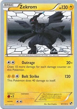 Zekrom, Pokémon card WCD11 047h — World Championship Decks 2011 set