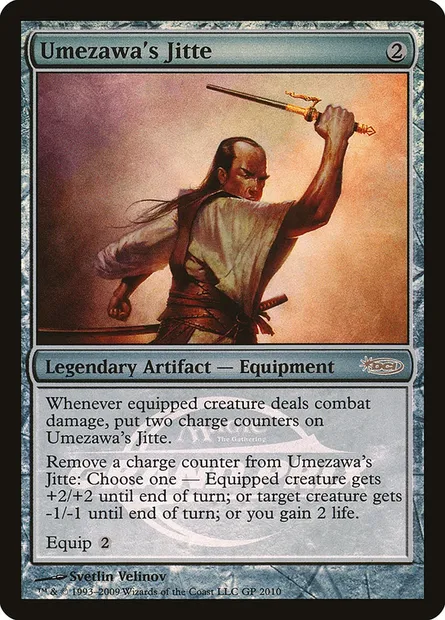 Umezawa's Jitte, Magic card PGPX 2010 — Grand Prix Promos set