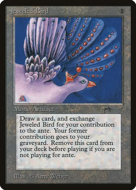 Jeweled Bird, Magic card ARN 66 — Arabian Nights set