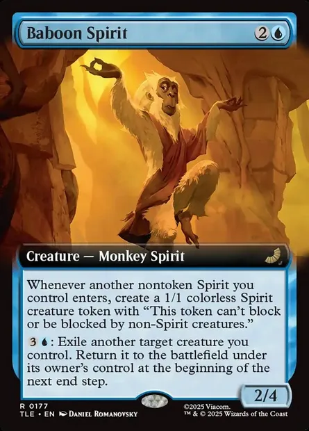 Baboon Spirit, Magic card TLE 177 — Avatar: The Last Airbender Eternal set