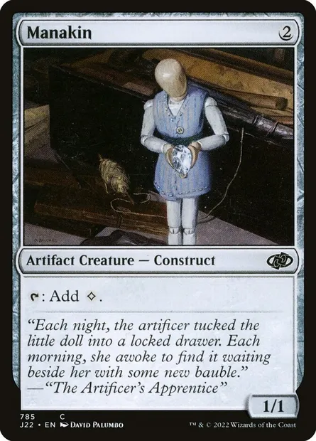 Manakin, Magic card J22 785 — Jumpstart 2022 set