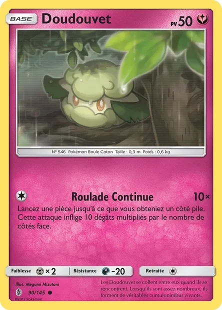 Doudouvet, carte Pokémon GRI 90 — extension Gardiens Ascendants