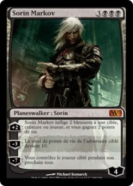 Sorin Markov, carte Magic M12 109 — extension Magic 2012