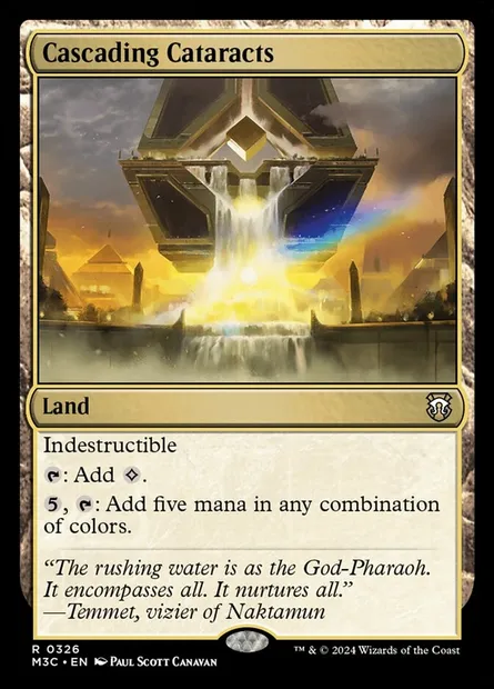 Cascading Cataracts, Magic card M3C 326 — Modern Horizons 3 Commander set