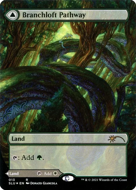 Branchloft Pathway // Boulderloft Pathway, Magic card SLU 13 — Secret Lair: Ultimate Edition set