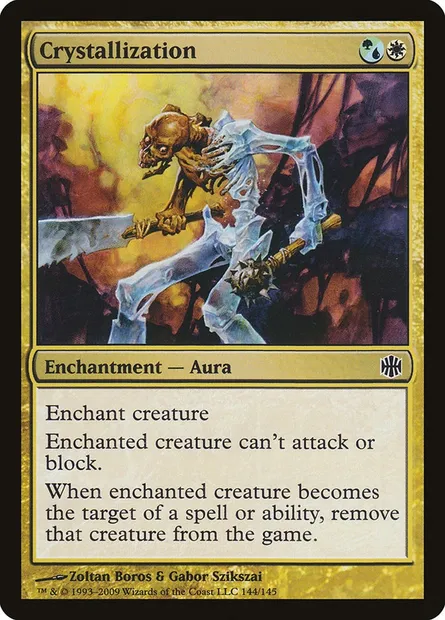 Crystallization, Magic card ARB 144 — Alara Reborn set