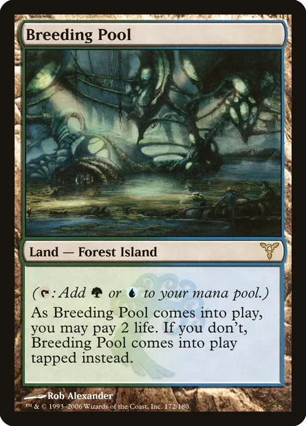 Breeding Pool, Magic card DIS 172 — Dissension set