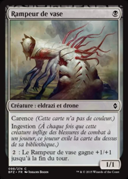 Rampeur de vase, carte Magic BFZ 98 — extension La bataille de Zendikar
