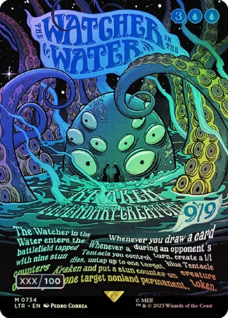 Le Guetteur de l'Eau, carte Magic LTR 734z — extension Le Seigneur des Anneaux : chroniques de la Terre du Milieu