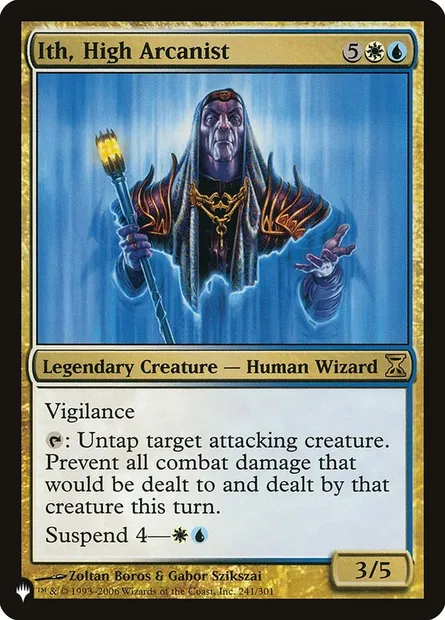 Ith, High Arcanist, Magic card PLST TSP-241 — The List set
