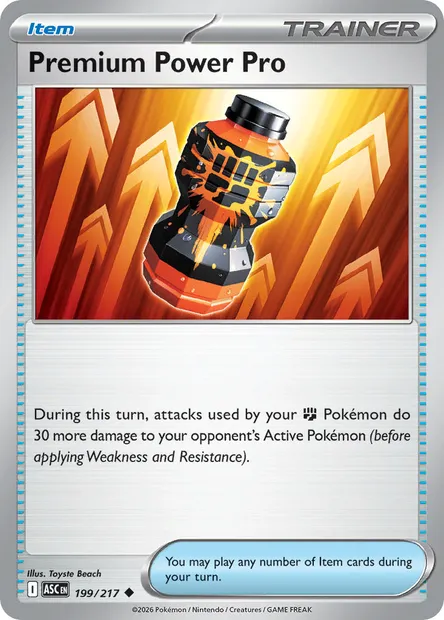 Premium Power Pro, Pokémon card ASC 199 — Ascended Heroes set