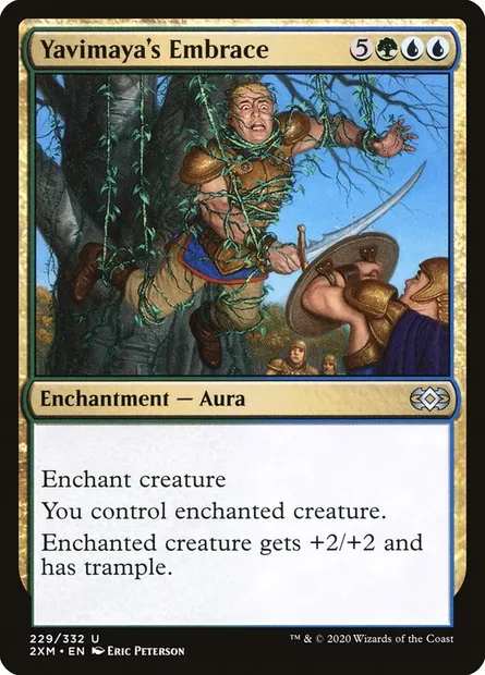 Yavimaya's Embrace, Magic card 2XM 229 — Double Masters set