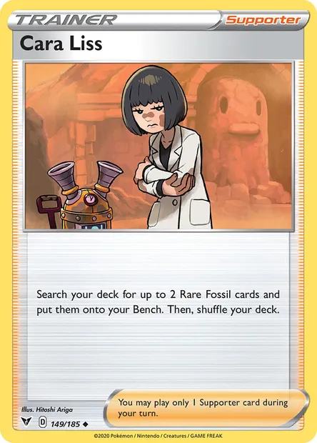 Cara Liss, Pokémon card VIV 149 — Vivid Voltage set
