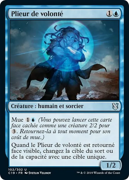 Plieur de volonté, carte Magic C19 102 — extension Commander 2019