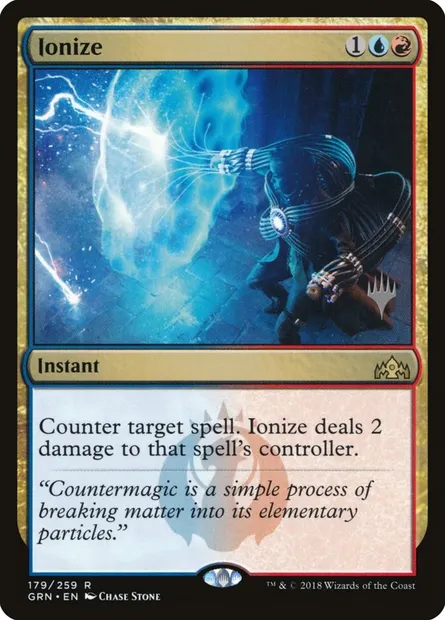 Ionize, Magic card PGRN 179p — Guilds of Ravnica Promos set