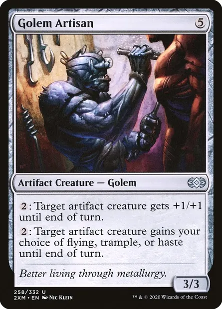 Golem Artisan, Magic card 2XM 258 — Double Masters set