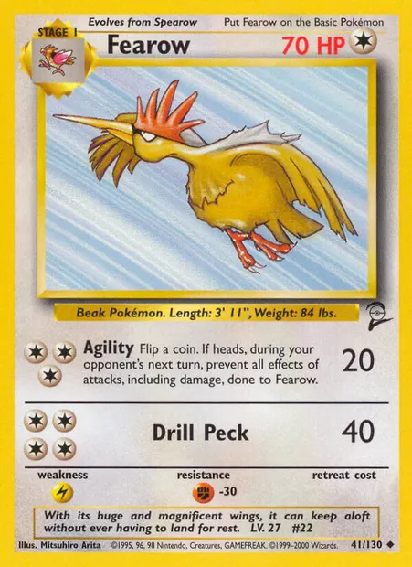 Rapasdepic, carte Pokémon B2 41 — extension Base Set 2