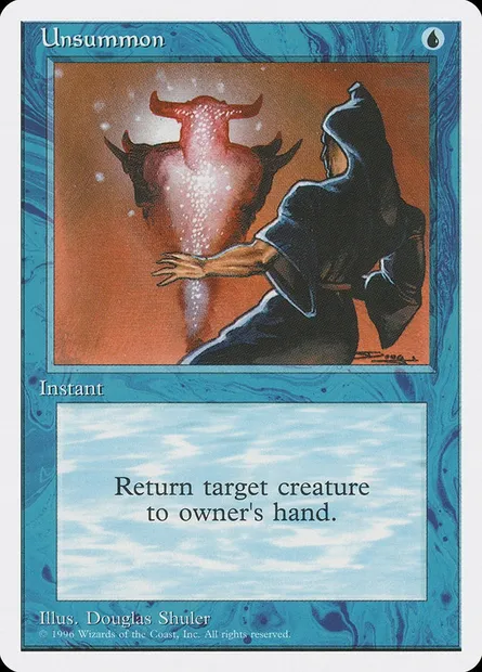 Unsummon, Magic card ITP 14 — Introductory Two-Player Set set