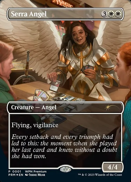 Ange de Serra, carte Magic PW24 1 — extension Wizards Play Network 2024