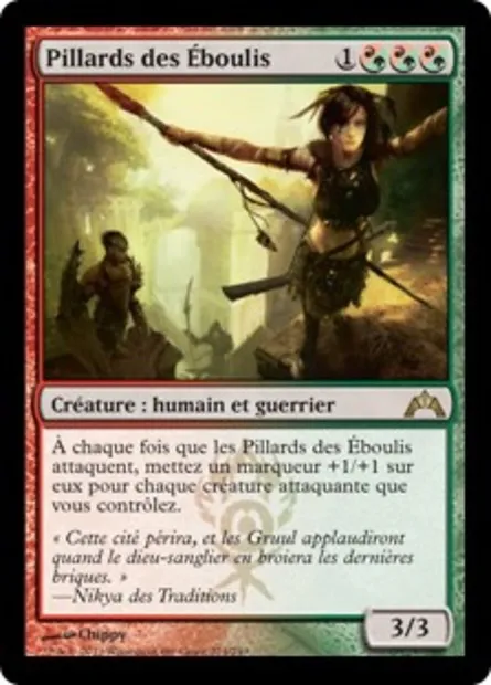 Pillards des Éboulis, carte Magic GTC 224 — extension Insurrection