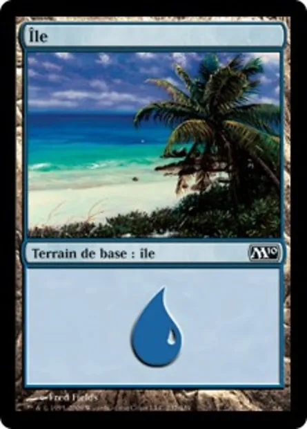 Île, carte Magic M10 237 — extension Magic 2010