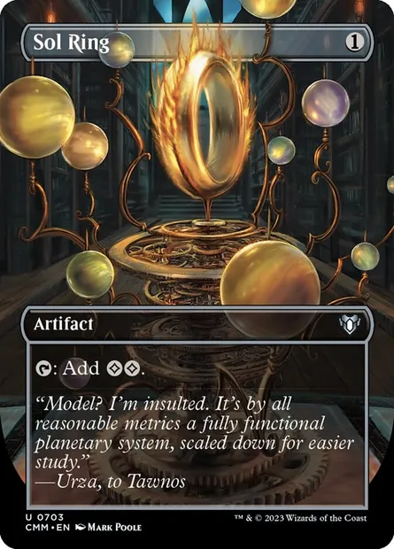 Sol Ring, Magic card CMM 703 — Commander Masters set