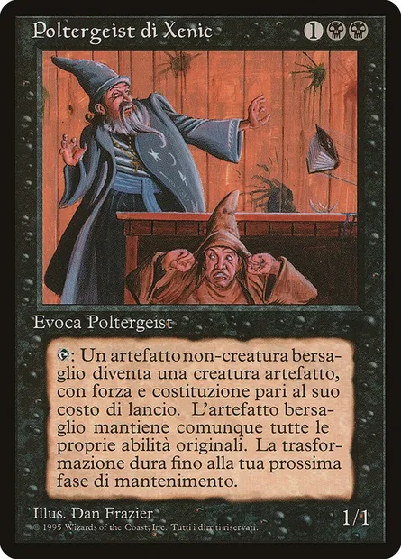 Xenic Poltergeist, Magic card RIN 60 — Rinascimento set