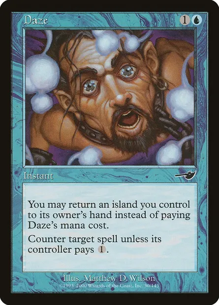 Daze, Magic card NEM 30 — Nemesis set