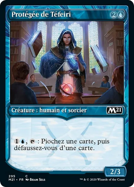 Protégée de Téfeiri, carte Magic M21 295 — extension Core Set 2021