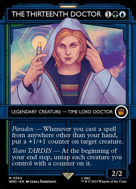 The Thirteenth Doctor, Magic card WHO 564 — Doctor Who set