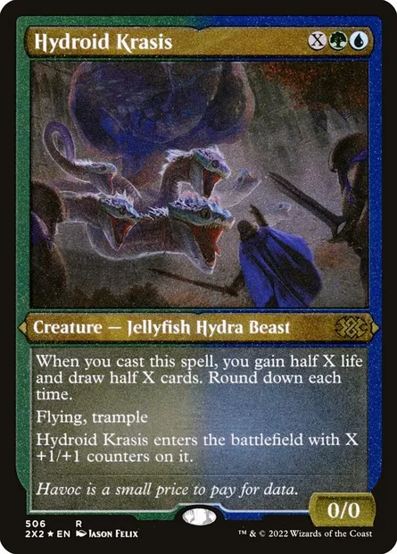 Hydroid Krasis, Magic card 2X2 506 — Double Masters 2022 set