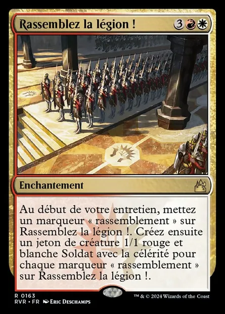 Rassemblez la légion !, carte Magic RVR 163 — extension Ravnica Remastered