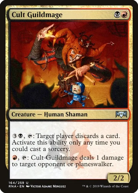 Cult Guildmage, Magic card RNA 164 — Ravnica Allegiance set