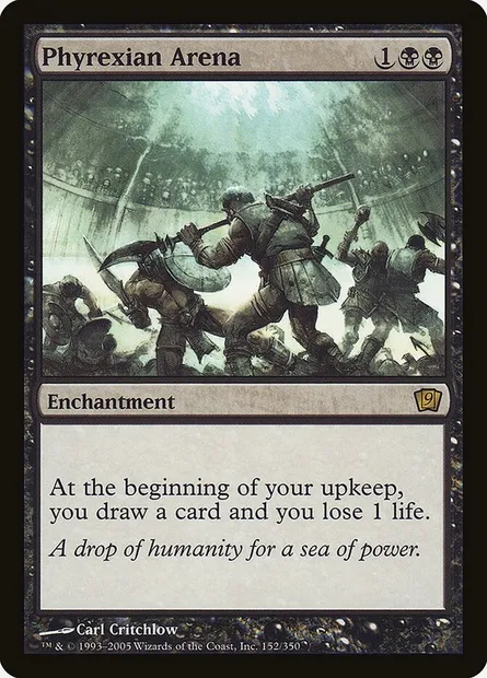 Phyrexian Arena, Magic card 9ED 152★ — Ninth Edition set