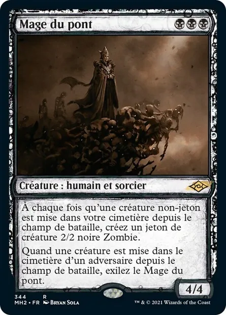 Mage du pont, carte Magic MH2 344 — extension Horizons du Modern 2