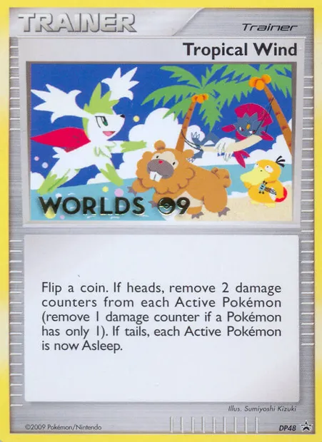 Tropical Wind, Pokémon card DP 48 — DP Black Star Promos set