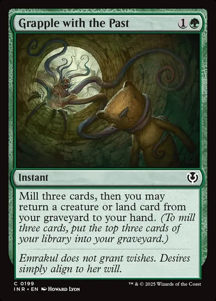 Lutter contre le passé, carte Magic INR 199 — extension Innistrad Remastered