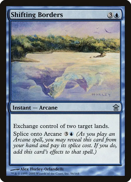 Shifting Borders, Magic card SOK 56 — Saviors of Kamigawa set