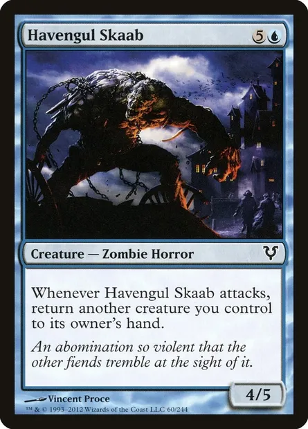 Havengul Skaab, Magic card AVR 60 — Avacyn Restored set
